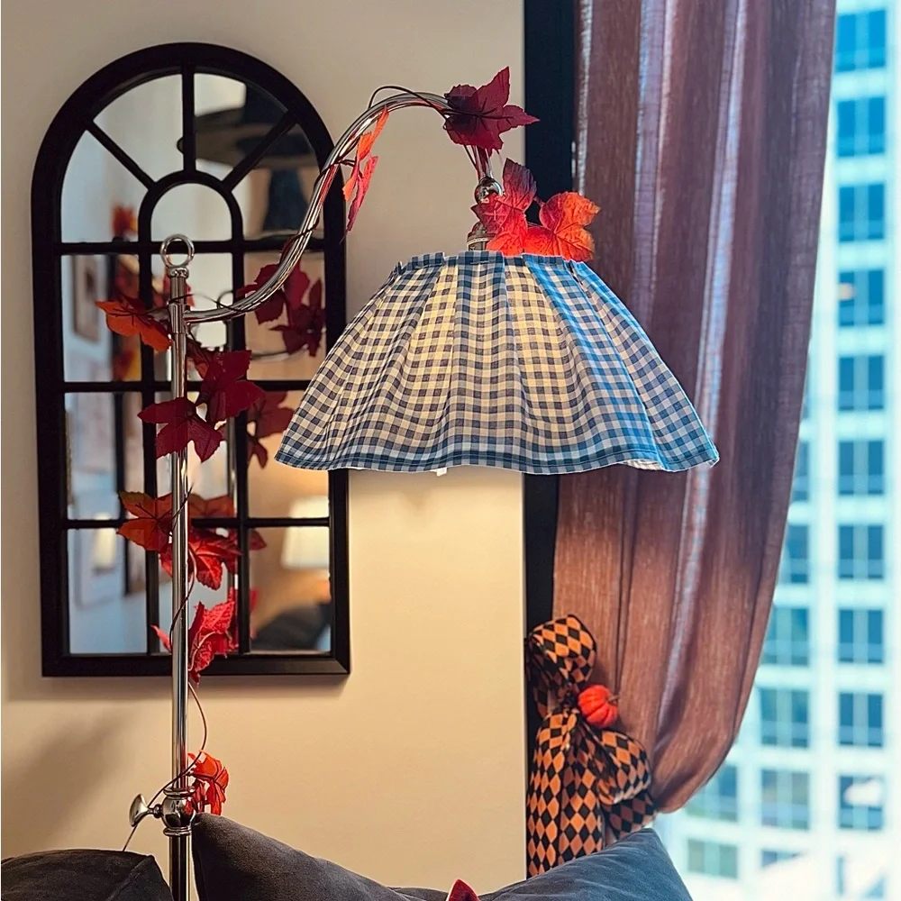 Lampshade Skirt 20”- 28” Custom Sizing Available
